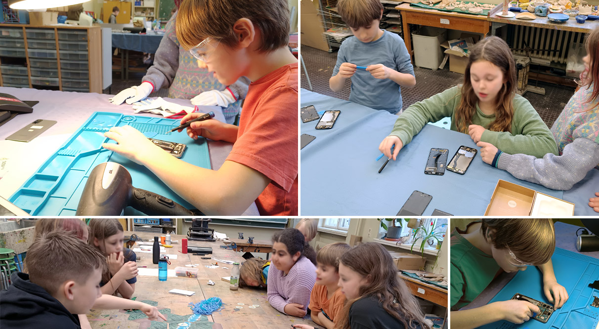 Smartphone Werkstatt für Kids